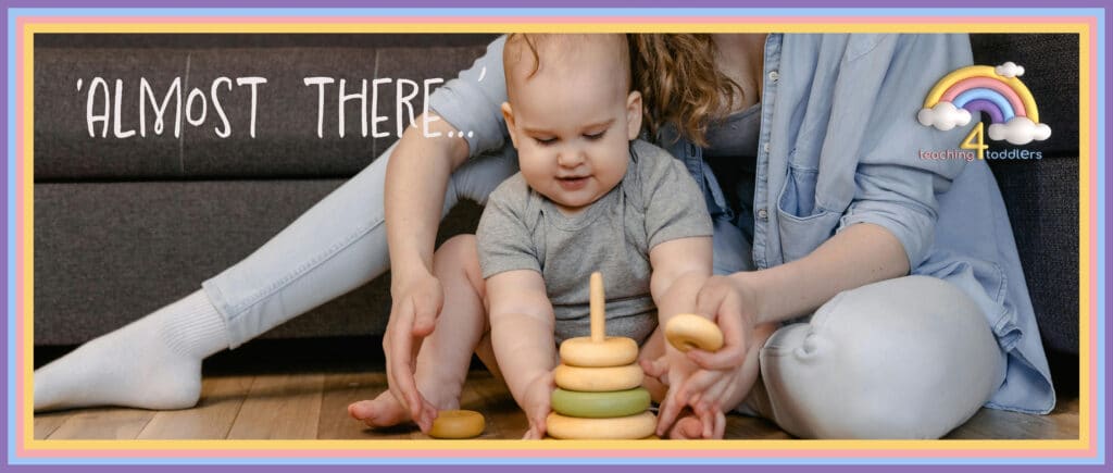 Toddler Directed Learning Example Stacking Tower Image