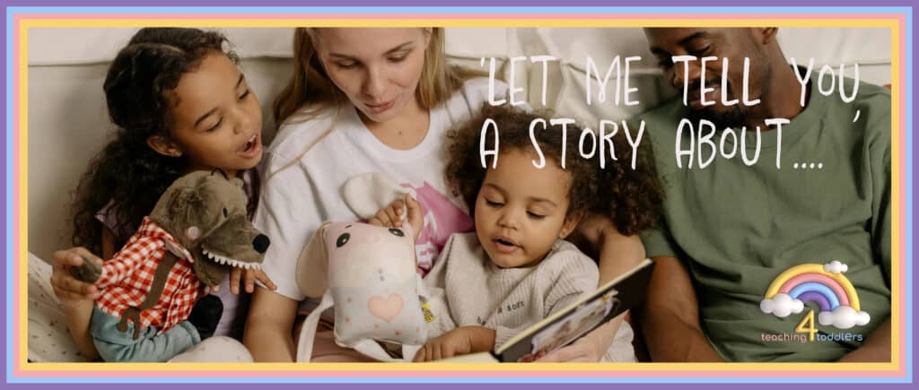 Toddler Directed Learning Example Story Time Image